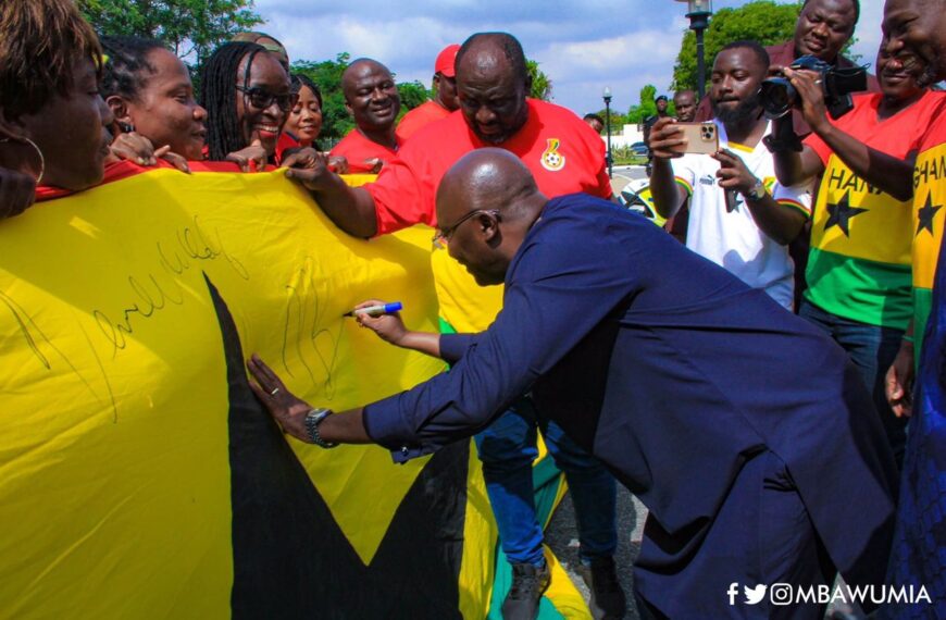 Bawumia hails blackstars