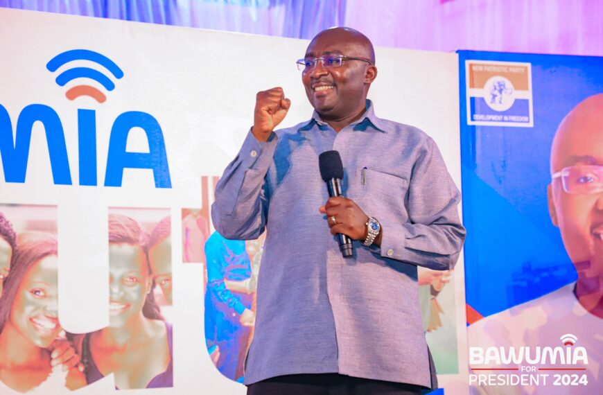 DR BAWUMIA PROMISES 100% GHANAIAN OWNERSHIP OF MINERAL RESOURCES